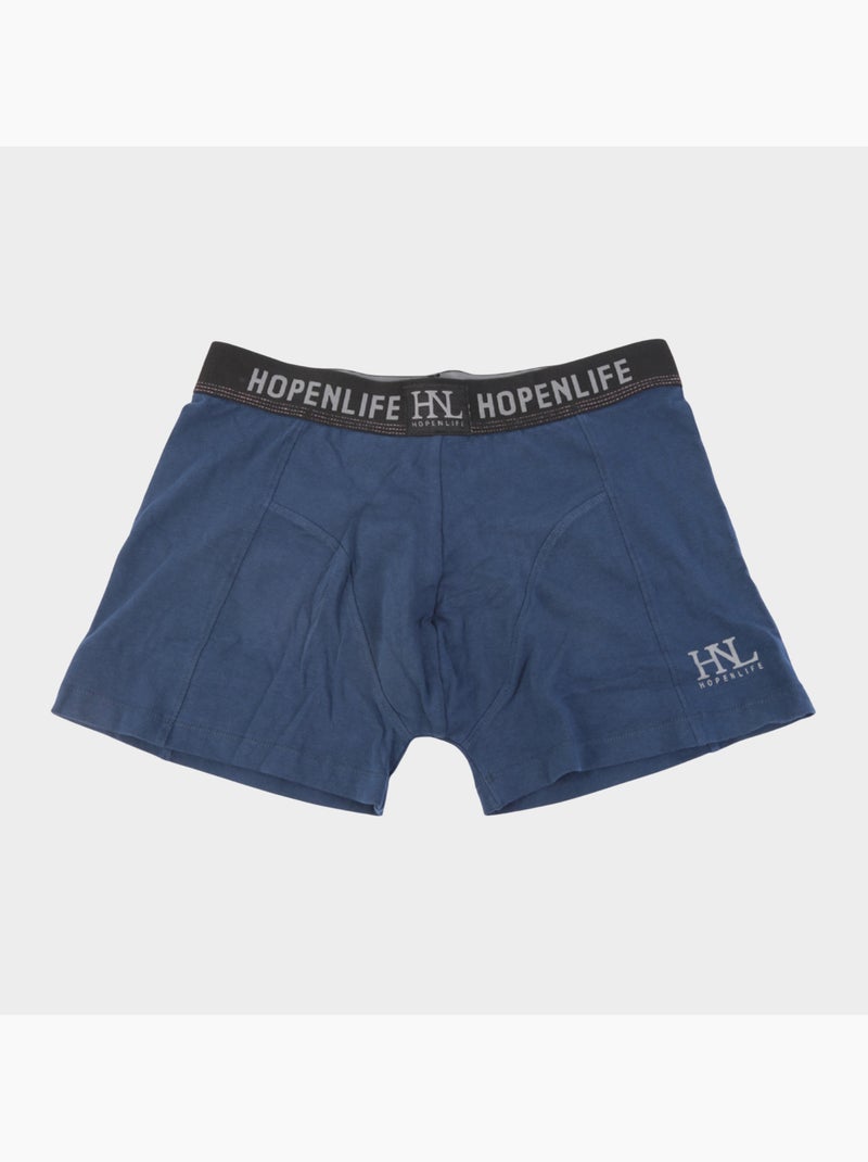 Boxer, set di 2 colori Blu grigio - Kiabi