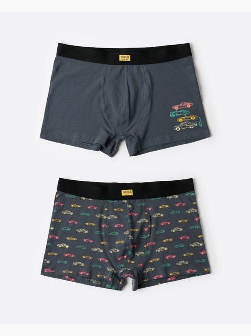 Boxer slip da uomo DIVER Cars (scatola da 2 unità) - Kiabi
