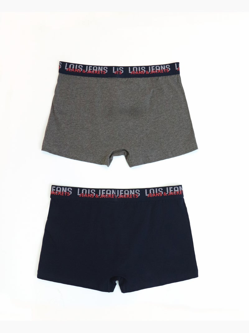Boxer slip da uomo LOIS in jeans e giacca (confezione da 2 unità) Multicolore - Kiabi