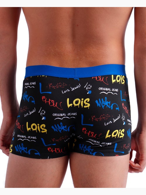 Boxer slip graffiti da uomo LOIS (scatola da 2) - Kiabi Boxer slip graffiti da uomo LOIS (scatola da 2) - Kiabi