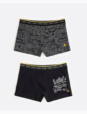 Boxer slip graffiti da uomo LOIS (scatola da 2)