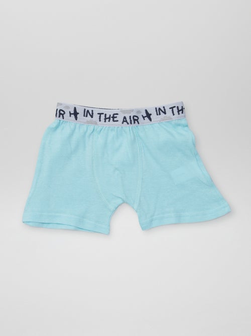 Boxer tinta unita - set di 3 - Kiabi