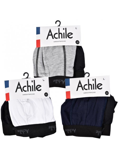 Boxer Uomo ACHILE Ultra Comfort Qualità Francese - Confezione da 6 - Kiabi