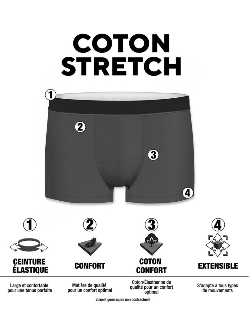 Boxer Uomo Airness - Set Mutande Blu - Kiabi
