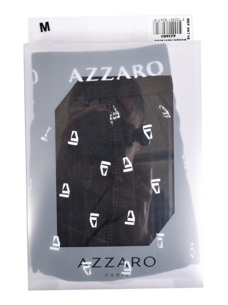 Boxer uomo AZZARO Comfort Nero - Kiabi