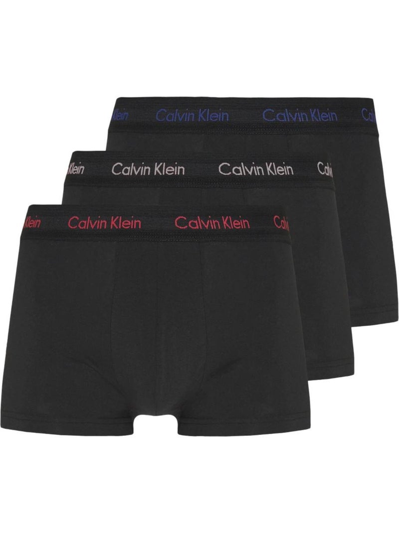 Boxer Uomo Calvin Klein - Confezione da 3 () Nero/Verde/Rosso - Kiabi