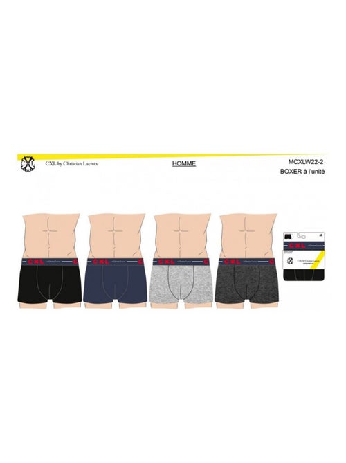Boxer Uomo CXL BY LACROIX X4 - Confezione da 4 - Kiabi