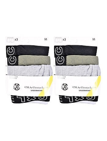 Boxer uomo CXL BY LACROIX X6 - Confezione da 6