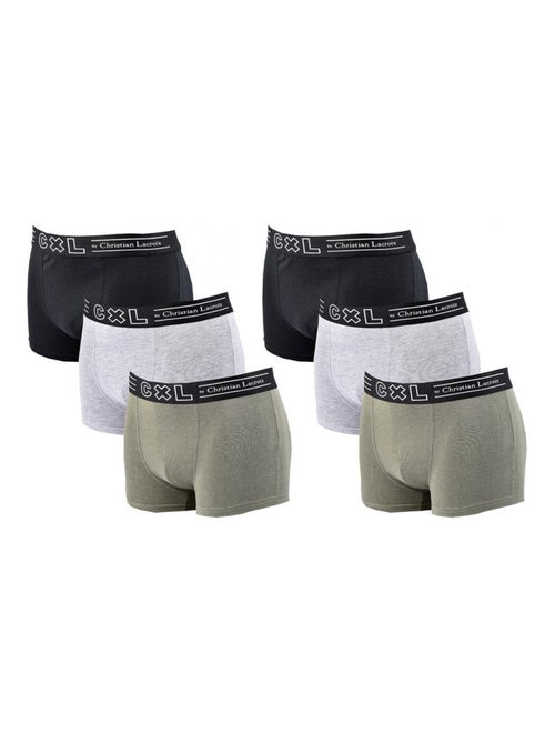 Boxer uomo CXL BY LACROIX X6 - Confezione da 6 - Kiabi