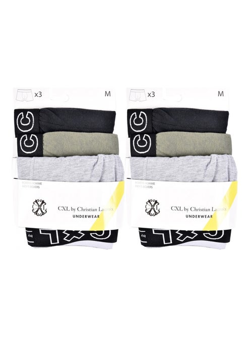 Boxer uomo CXL BY LACROIX X6 - Confezione da 6 - Kiabi