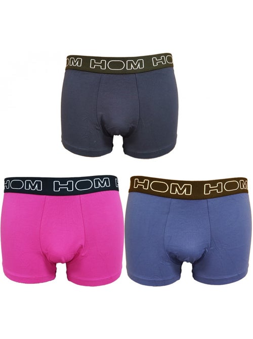 Boxer uomo HOM Comfort e Qualità Superiore - Confezione da 3 - Kiabi