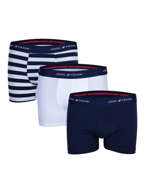 Boxer Uomo JOHN FRANK - Confezione da 3 - Kiabi