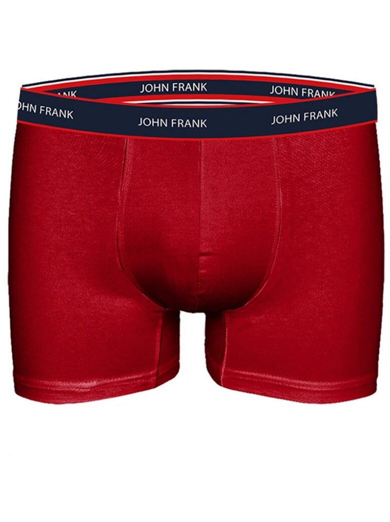 Boxer Uomo JOHN FRANK - Confezione da 3 Blu marino - Kiabi