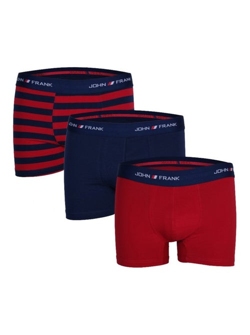 Boxer Uomo JOHN FRANK - Confezione da 3 - Kiabi