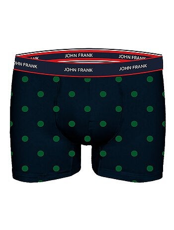 Boxer Uomo JOHN FRANK - Confezione da 3