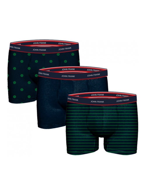 Boxer Uomo JOHN FRANK - Confezione da 3 - Kiabi