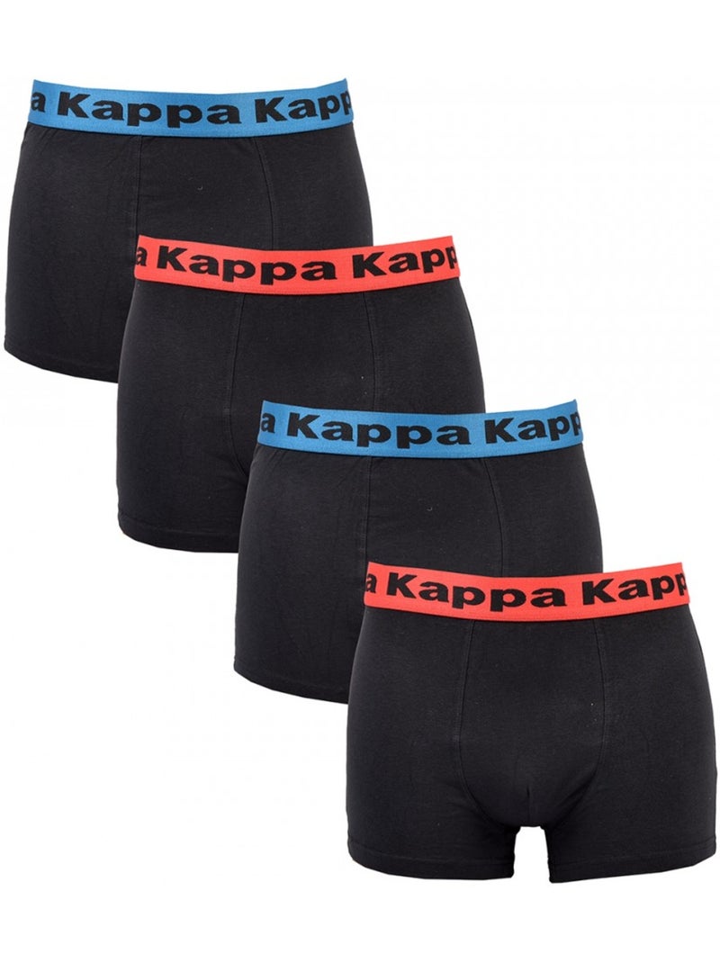 Boxer uomo KAPPA - Confezione da 4 Multicolore - Kiabi