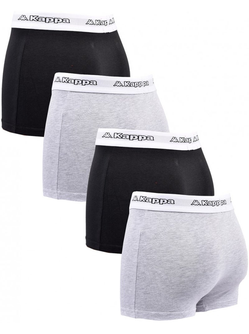 Boxer uomo KAPPA - Confezione da 4 Multicolore - Kiabi
