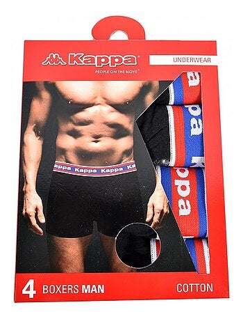 Boxer uomo KAPPA - Confezione da 4