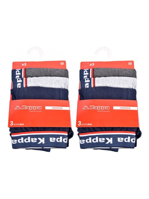 Boxer uomo KAPPA - Confezione da 6 - Kiabi