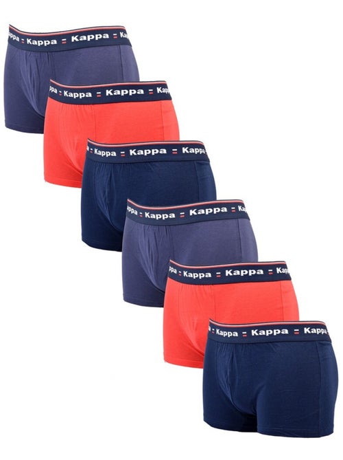 Boxer uomo KAPPA - Confezione da 6 - Kiabi Boxer uomo KAPPA - Confezione da 6 - Kiabi