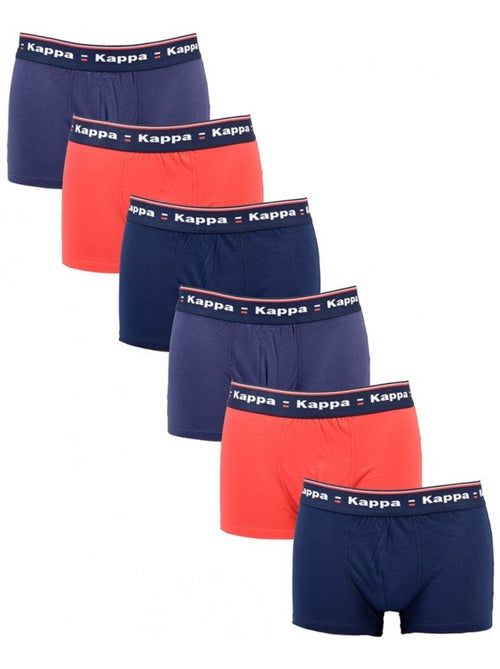 Boxer uomo KAPPA - Confezione da 6 - Kiabi Boxer uomo KAPPA - Confezione da 6 - Kiabi