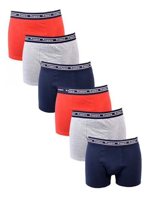 Boxer uomo KAPPA - Confezione da 6 - Kiabi
