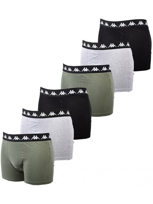 Boxer uomo KAPPA - Confezione di 6 - Kiabi Boxer uomo KAPPA - Confezione di 6 - Kiabi
