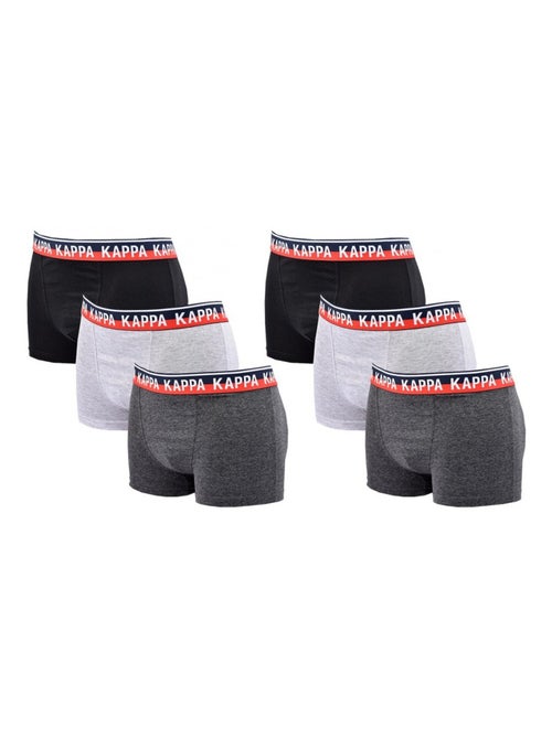Boxer uomo KAPPA - Confezione di 6 - Kiabi Boxer uomo KAPPA - Confezione di 6 - Kiabi