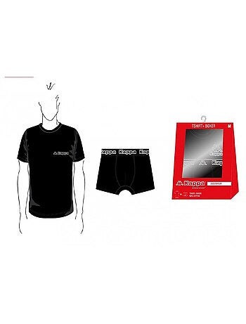 Boxer uomo KAPPA Lotto di 2 PACK REGALI - Pack da 2