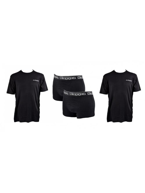 Boxer uomo KAPPA Lotto di 2 PACK REGALI - Pack da 2 - Kiabi