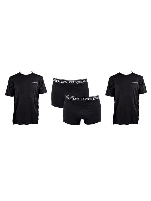 Boxer uomo KAPPA Lotto di 2 PACK REGALI - Pack da 2 - Kiabi