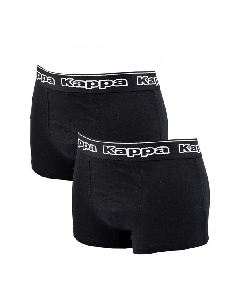 Boxer uomo KAPPA Lotto di 2 PACK REGALI - Pack da 2 Nero - Kiabi