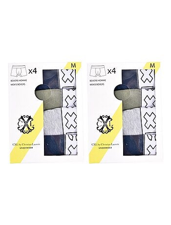 Boxer uomo LACROIX X8 - Confezione da 8