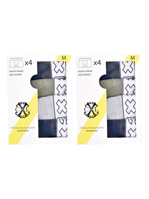 Boxer uomo LACROIX X8 - Confezione da 8 - Kiabi Boxer uomo LACROIX X8 - Confezione da 8 - Kiabi