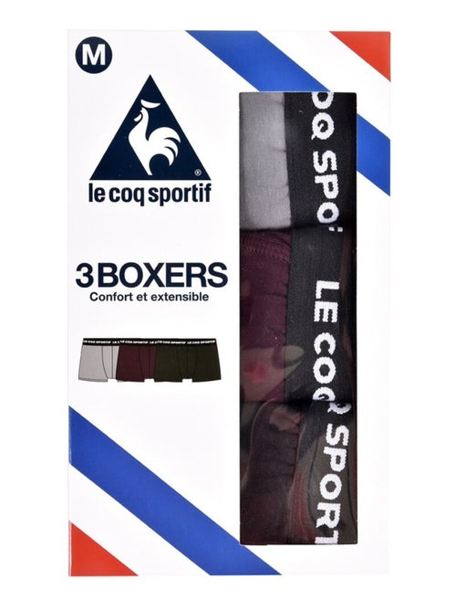 Boxer Uomo LE COQ SPORTIF - Confezione da 3 - Kiabi