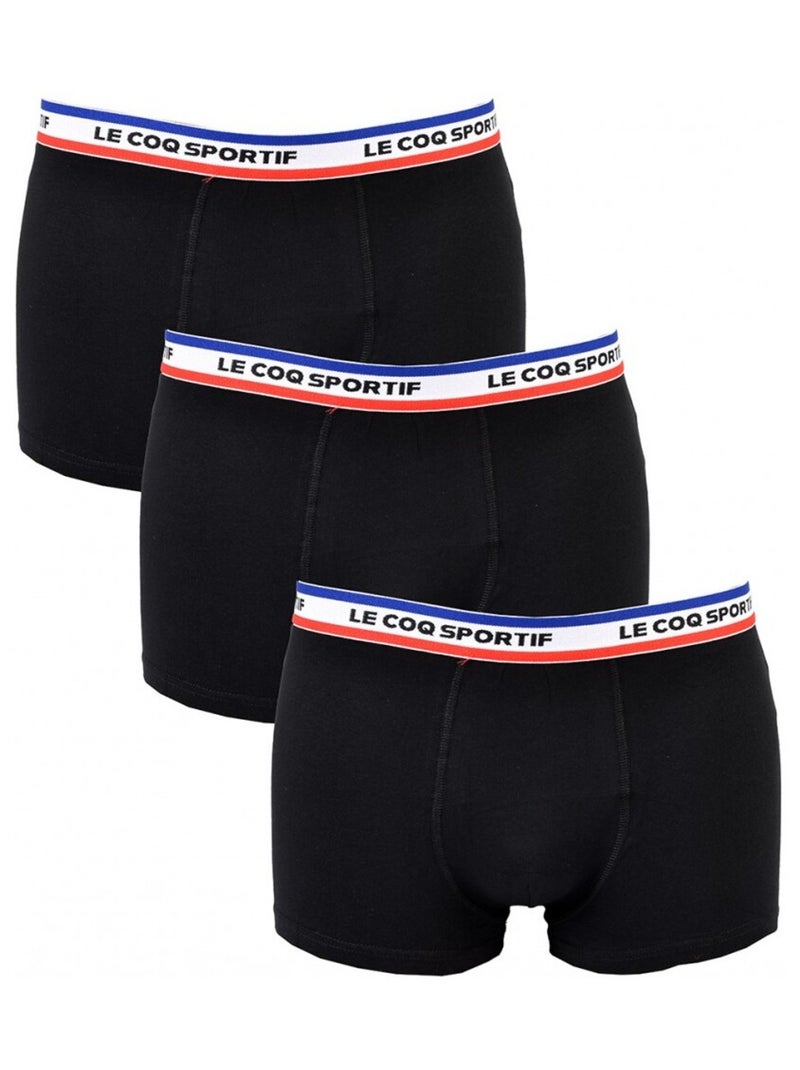 Boxer Uomo LE COQ SPORTIF - Confezione da 3 Nero - Kiabi