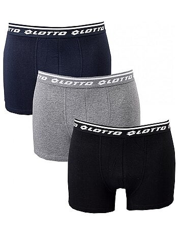 Boxer uomo LOTTO - Confezione da 3