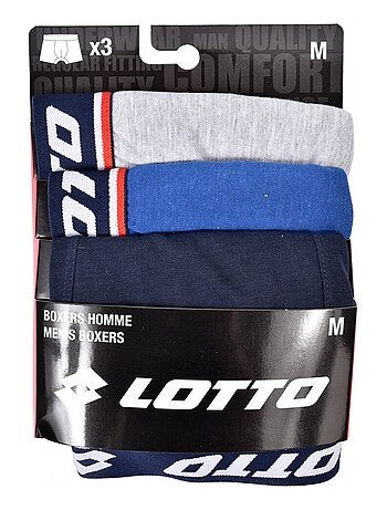 Boxer uomo LOTTO - Confezione da 3