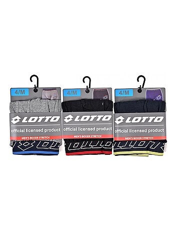 Boxer uomo LOTTO - Confezione da 3