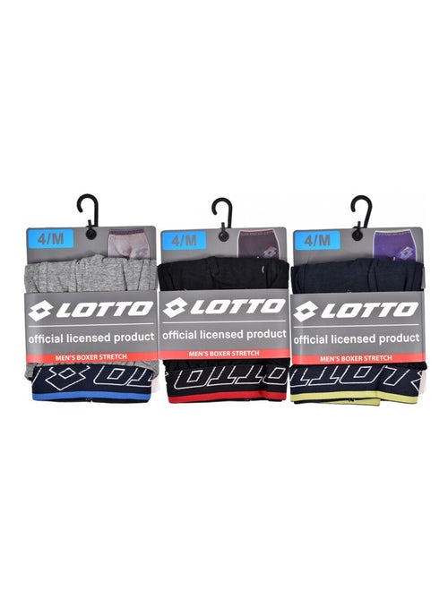 Boxer uomo LOTTO - Confezione da 3 - Kiabi