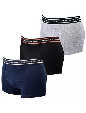 Boxer uomo LOTTO - Confezione da 3