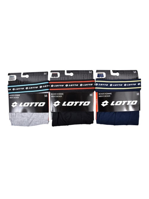 Boxer uomo LOTTO - Confezione da 3 - Kiabi