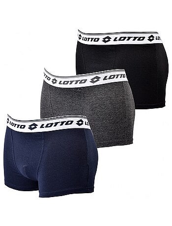 Boxer uomo LOTTO - Confezione da 3