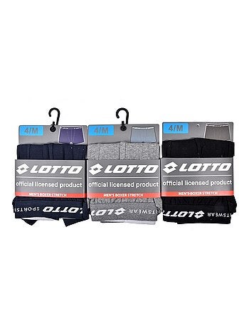 Boxer uomo LOTTO - Confezione da 3