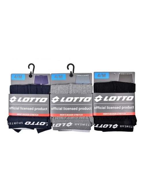 Boxer uomo LOTTO - Confezione da 3 - Kiabi