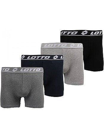 Boxer uomo LOTTO - confezione da 4