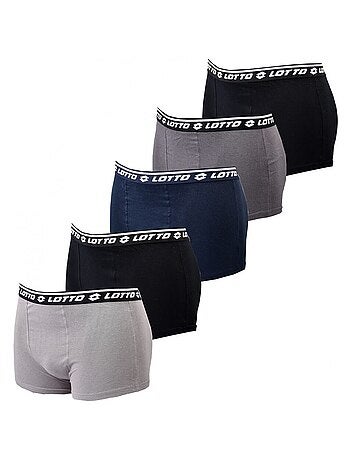Boxer uomo LOTTO - Confezione da 5