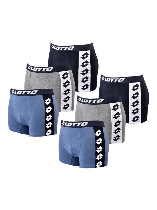 Boxer uomo LOTTO - Confezione da 6 - Kiabi