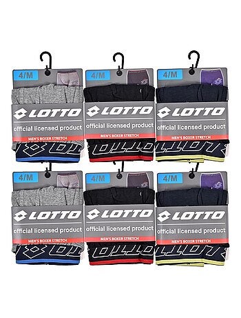Boxer uomo LOTTO - Confezione da 6